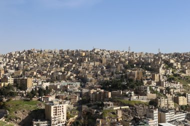 amman'ın manzarası, jordan görünümünü