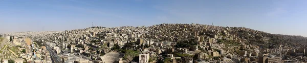 Vista panorámica del horizonte de Ammán, Jordania — Foto de Stock