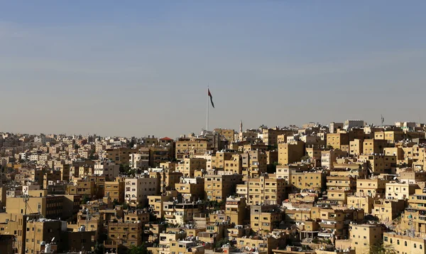 Panoramic view of Amman's skyline, Jordan — Stock Photo, Image