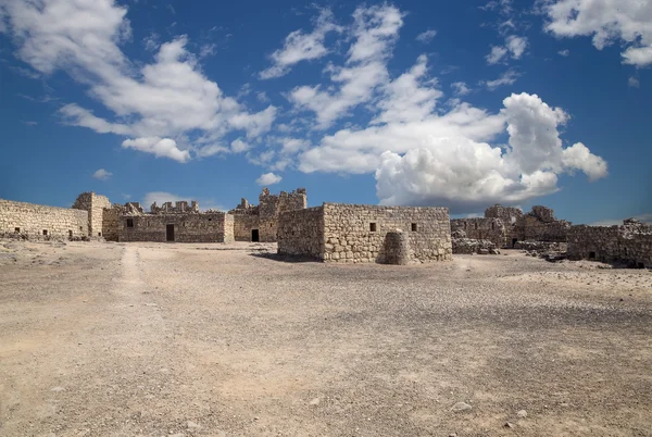 Ruins of Azraq Castle,  central-eastern Jordan, 100 km east of Amman — Stock Photo, Image