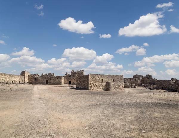 Rovine del castello di Azraq, Giordania centro-orientale, 100 km a est di Amman — Foto Stock