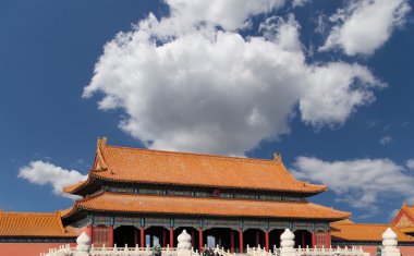 Yasak Şehir, beijing, Çin - Çin İmparatorluk saraydan ming Hanedanı qing Hanedanı sona yapıldı.