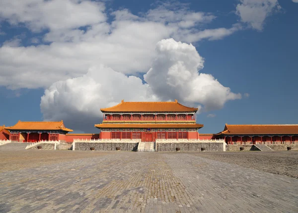 Förbjudna staden, Peking, Kina--var det kinesiska kejserliga palatset från ming dynastin till slutet av den Qingdynastin — Stockfoto