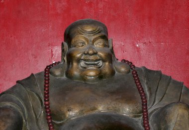 Budist tapınağı. Buda--beihai park--heykeli mi yasak şehir Pekin, Çin'in kuzeybatısında bir imparatorluk Bahçesi