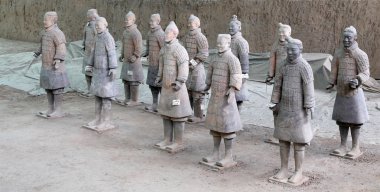 Qin hanedanı terracotta army, xian (sian), Çin