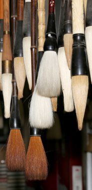 Çin calligraphie fırçalar, xian (sian, xi'an), shaanxi Eyaleti, Çin