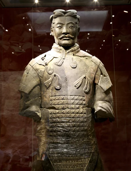 Exército de terracota de dinastia Qin, xian (sian), china — Fotografia de Stock