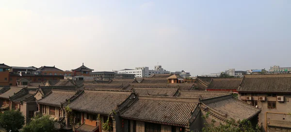 Utsikt över staden xian (sian, xi'an), shaanxi-provinsen, Kina — Stockfoto