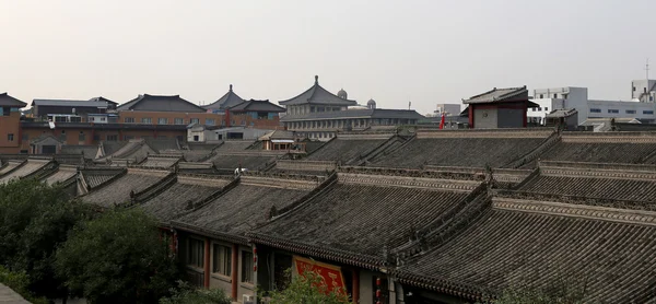 Vista da cidade de Xian (Sian, Xi 'an), província de Shaanxi, China — Fotografia de Stock