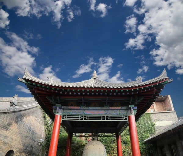 Xian (sian, xi'an) beilin museum (stele skogen), etablerat i 1087, skogen av stentavlor i äldsta världen berömda sten biblioteket och palace av kalligrafi konst, Kina — Stockfoto