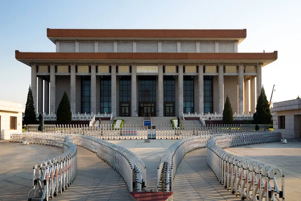 Mausoleum von Mao Zedong, Platz des Himmlischen Friedens, Peking, China — Stockfoto