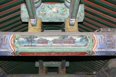 Yaz Sarayı beijing, Çin - 18 yüzyılın ortasında ilk dikilen'örtülü bir geçit koridor uzun bir şey