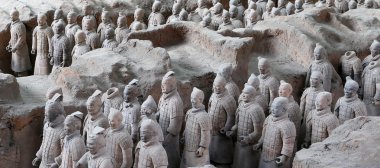 Qin hanedanı terracotta army, xian (sian), Çin