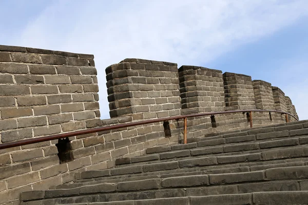 Вид на один з найбільш мальовничих розділи до Великої китайської стіни, на північ від Пекіна — стокове фото