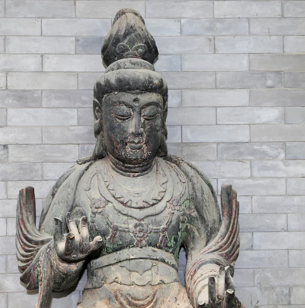 Buddhistiska tempel. staty av buddha--beijing, Kina — Stockfoto