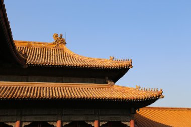 Yasak Şehir, beijing, Çin - Çin İmparatorluk saraydan ming Hanedanı qing Hanedanı sona yapıldı.