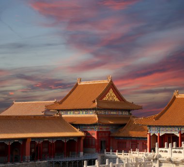 Yasak Şehir, beijing, Çin - Çin İmparatorluk saraydan ming Hanedanı qing Hanedanı sona yapıldı.