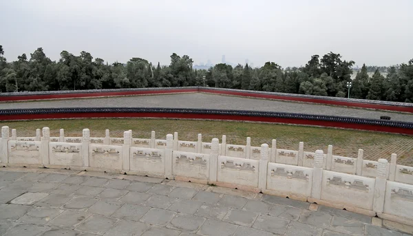 Inom temple of heaven (altaret himlens), beijing, Kina — Stockfoto