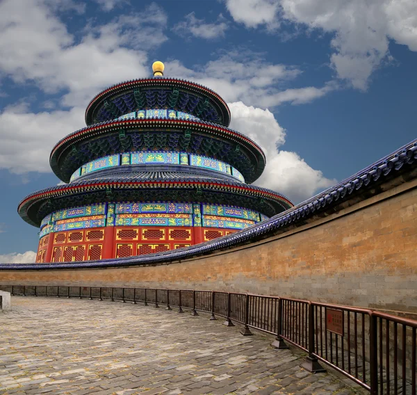 Chrám nebes (oltář nebes), Peking, Čína — Stock fotografie