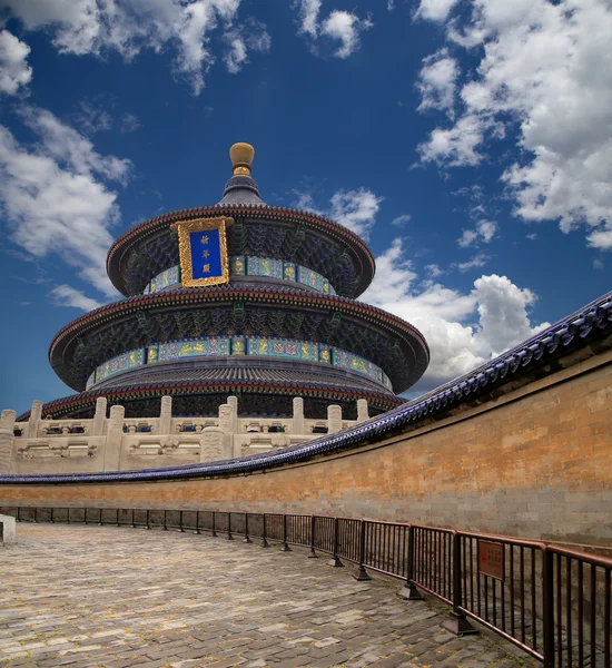 Chrám nebes (oltář nebes), Peking, Čína — Stock fotografie