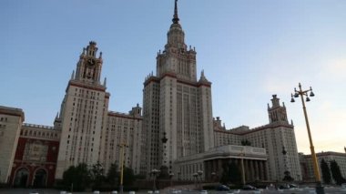 Lomonosov Moskova Devlet Üniversitesi (gece), ana bina, Rusya Federasyonu