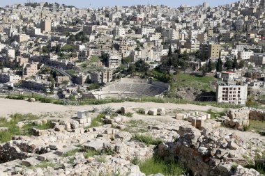 amman'ın manzarası, jordan görünümünü