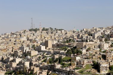 amman'ın manzarası, jordan görünümünü