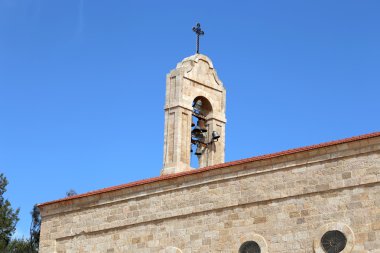 Yunan Ortodoks basilica of saint george town Madaba, Ürdün, Orta Doğu