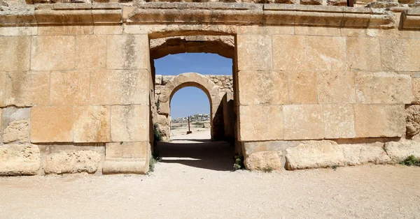 Başkenti ve en büyük jerash governorate, Ürdün jerash (Antik gerasa), Ürdün şehirde roman ruins — Stok fotoğraf