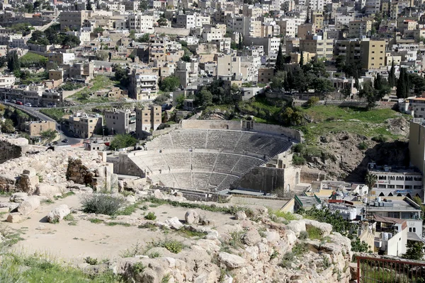 Amman'ın manzarası, jordan görünümünü — Stok fotoğraf