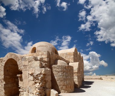 amman, Ürdün yakınındaki Quseir (Kasr) amra çöl castle. ünlü fresk 's ile dünya mirası.