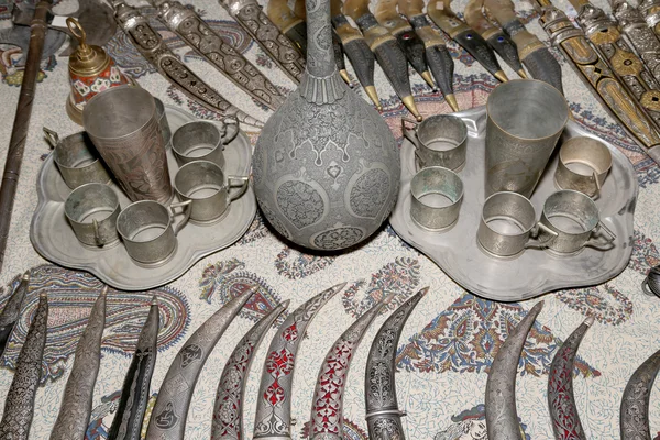 Традиционные местные сувениры в Иордании, на Ближнем Востоке — стоковое фото