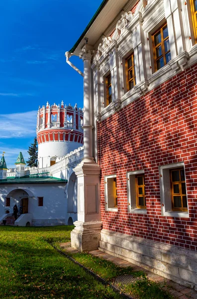 Moscow Rússia Outubro 2021 Novodevichy Convento Bogoroditse Smolensky Mosteiro Dia — Fotografia de Stock