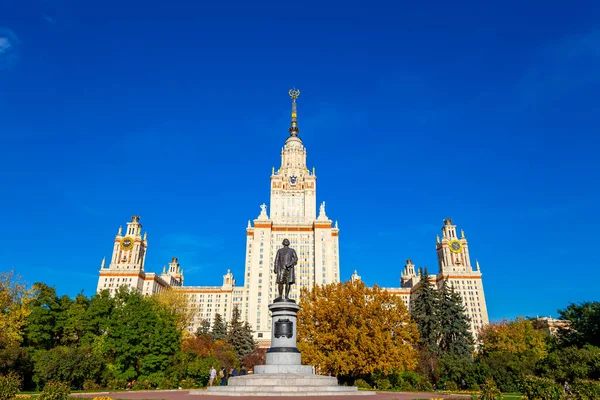 Moskau Russland Oktober 2021 Blick Auf Das Denkmal Für Michail — Stockfoto