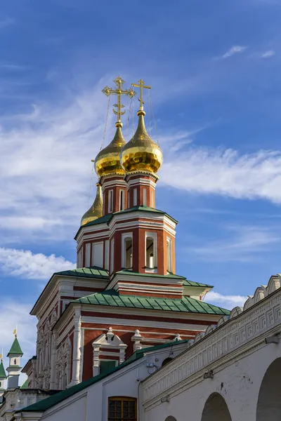 Novodevichy Convent Bogoroditse Smolensky Monastery Sunny Autumn Day Moscow Russia — Stock Photo, Image