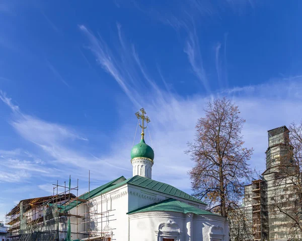 Convento Novodevichy Monastero Bogoroditse Smolensky Una Giornata Autunnale Soleggiata Mosca — Foto Stock