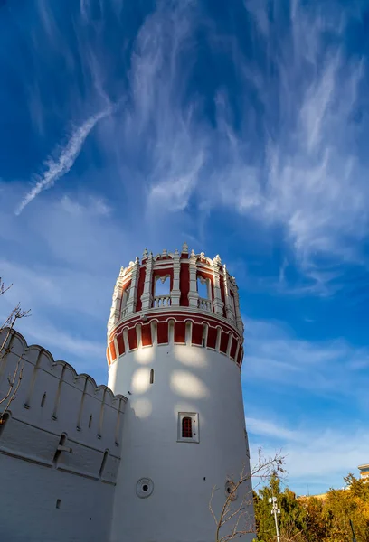 Convento Novodevichy Monasterio Bogoroditse Smolensky Día Soleado Otoño Moscú Rusia —  Fotos de Stock