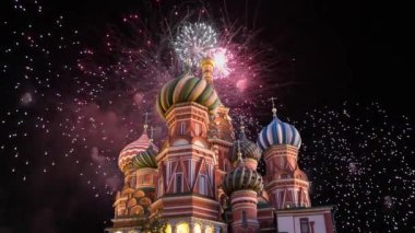 Şefaat, en kutsal Theotokos hendek (tapınak fesleğen mübarek) Tarih ve havai fişek, Kızıl Meydan, Moskova, Rusya katedral 