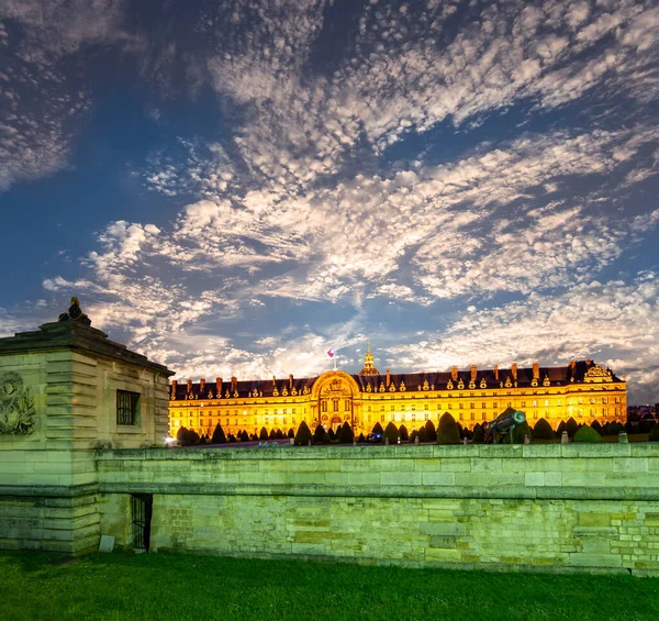 残废人的国家居所 Les Invalides 法国巴黎 — 图库照片