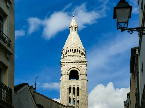 Die Basilika Des Heiligen Herzens Von Paris Allgemein Bekannt Als — Stockfoto