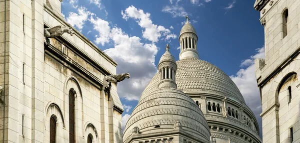 Basilikan Det Heliga Hjärtat Paris Allmänt Känd Som Sacre Coeur — Stockfoto