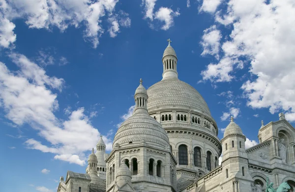 Bazilica Inimii Sacre Din Paris Cunoscută Sub Numele Bazilica Sacre — Fotografie, imagine de stoc