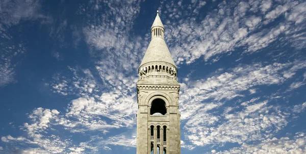 Basílica Sagrado Coração Paris Vulgarmente Conhecida Como Basílica Sacro Coeur — Fotografia de Stock