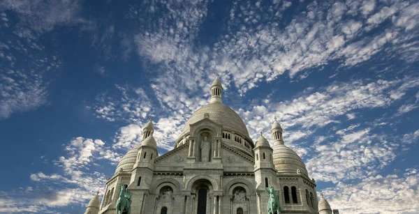 Basilika Des Heiligen Herzens Von Paris Allgemein Bekannt Als Basilika — Stockfoto