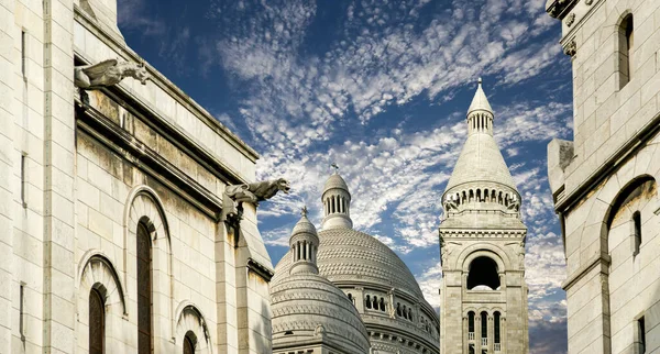 Basilica Del Sacro Cuore Parigi Comunemente Nota Come Basilica Del — Foto Stock