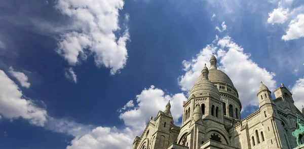 Basilica Sacred Heart Paris Commonly Known Sacre Coeur Basilica Located — Stock Photo, Image