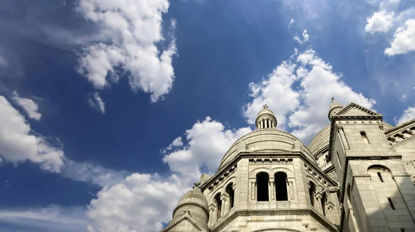 Basílica Sagrado Coração Paris Vulgarmente Conhecida Como Basílica Sacro Coeur — Fotografia de Stock