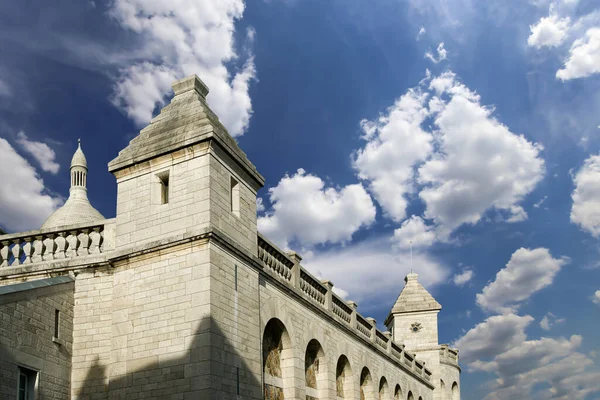 Basílica Sagrado Coração Paris Vulgarmente Conhecida Como Basílica Sacro Coeur — Fotografia de Stock