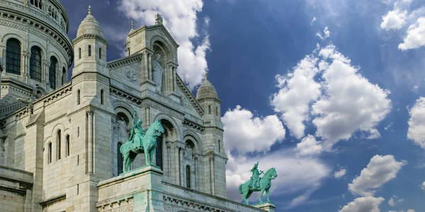 Basiliek Van Het Heilig Hart Van Parijs Beter Bekend Als — Stockfoto