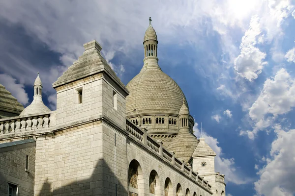 Βασιλική Της Ιερής Καρδιάς Του Παρισιού Κοινώς Γνωστή Βασιλική Sacre — Φωτογραφία Αρχείου